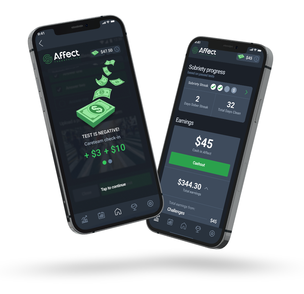 Earn financial rewards as you track your sobriety in our sober app